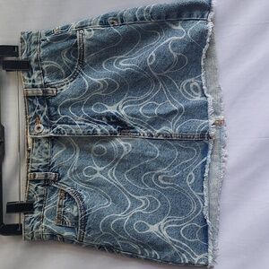 Cotton On denim mini skirt‎